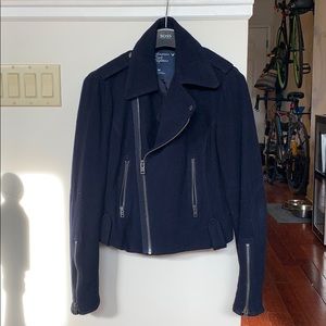 American Eagle Navy Wool Moro Jacket